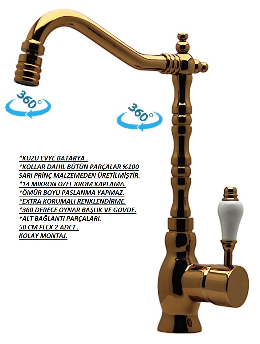 MUTFAK ROSE BAKIR EVYE BATARYASI