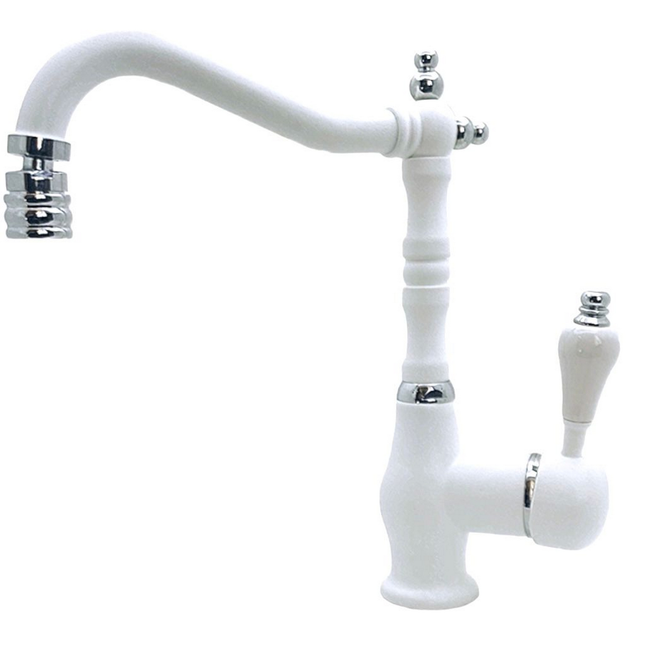 BANYO LAVABO KISA BEYAZ KROM PARÇALI BATARYA